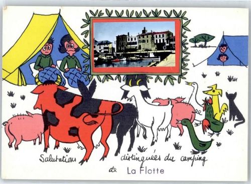 La Flotte Leporello, Humor Camping, Hafen