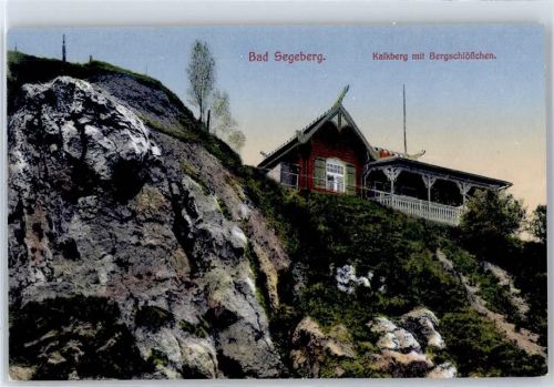Bad Segeberg Kalkberg mit Bergschlösschen