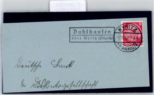 Dahlhausen Landpoststempel