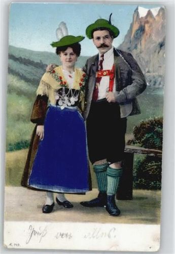 Tracht Stoffapplikation