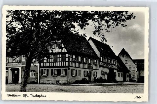 Hofheim Marktplatz, Gasthaus grünen Markt