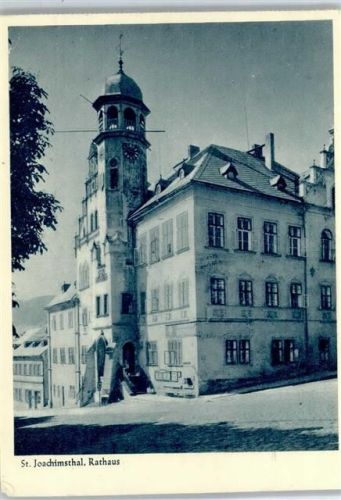 Jáchymov Rathaus