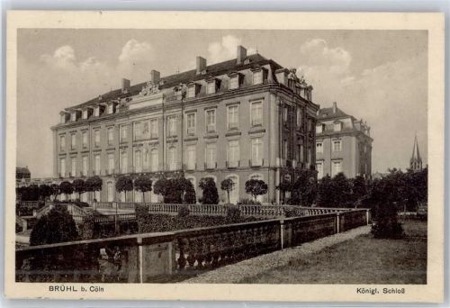 Brühl 1915 Schloss Königliches Schloss