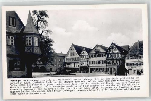Öhringen Marktplatz Brunnen