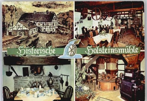 51588 W5223 Nümbrecht - Café - Restaurant "Historische Holsteinsmühle"