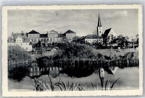 Hammelburg Partie an der Saale
