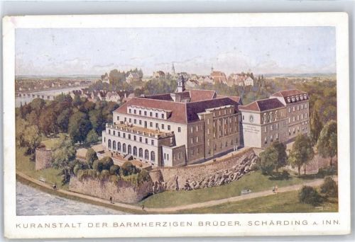Schärding Innere Stadt Kuranstalt der Barmherzigen Brüder