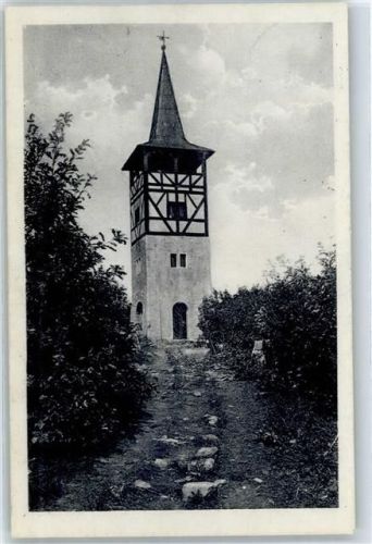 Nenzenheim Aussichtsturm auf dem Iffigheimer Berg