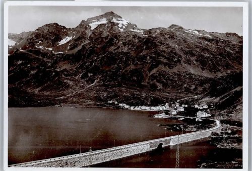 23020 Montespluga - Brücke, Staumauer