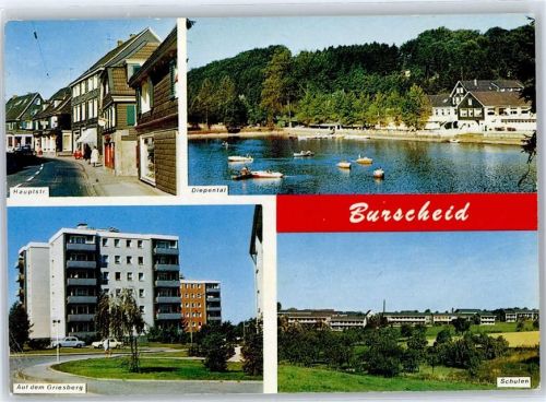 Burscheid Hauptstraße Diepental Schulen Griesberg Auto