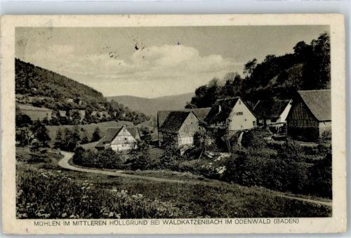69429 W6935 Waldkatzenbach - Gasthaus zum Adler