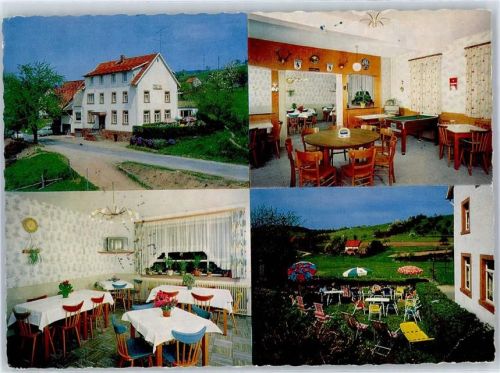 Falken-Gesäß 1970 Gasthaus Pension Zur Rose