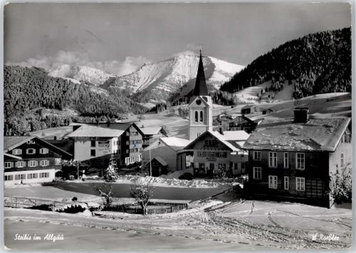 Steibis 1965 Kirche Winter