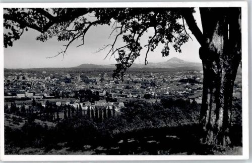 Göppingen Blick mit Hohenstaufen