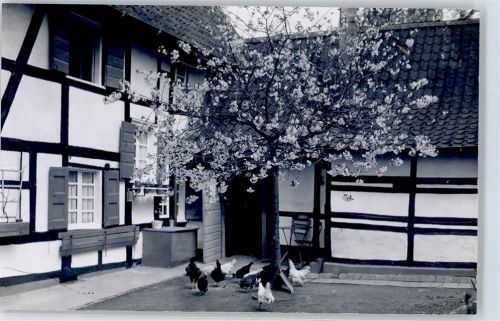 Wuppertal Innenhof eines bergischen Bauernhauses
