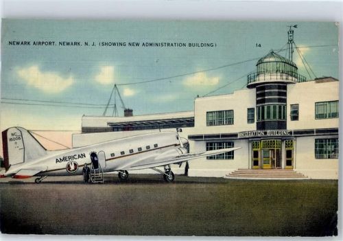 Newark Airport Showing new Aministration Building