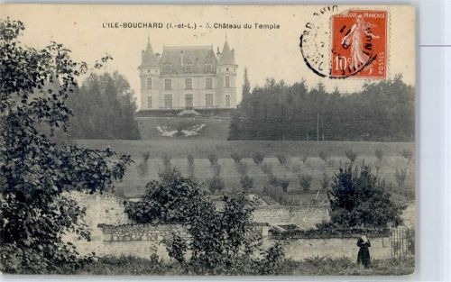 L'Ile-Bouchard 1911 Schloss