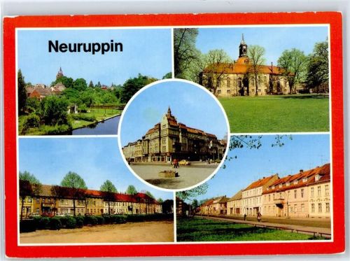 Neuruppin Pfarrkirche Am Ernst-Thälmann-Platz Karl-Marx-Straße