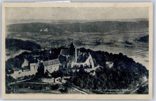 Neustadt Fliegeraufnahme Burg Breuberg