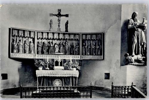 Nieblum Kirche St.Johannis Altar