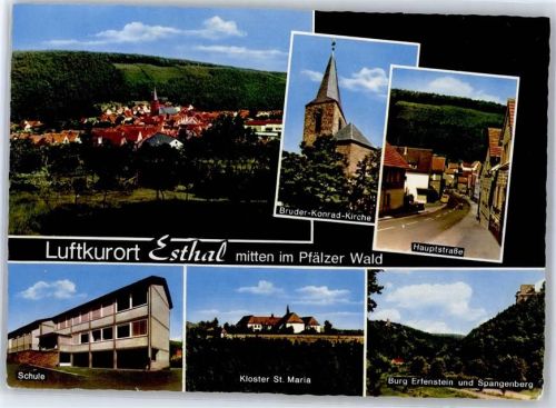 Esthal Bruder-Konrad-Kirche Hauptstraße Schule Kloster St. Maria Burg Erfenstein Spangenberg