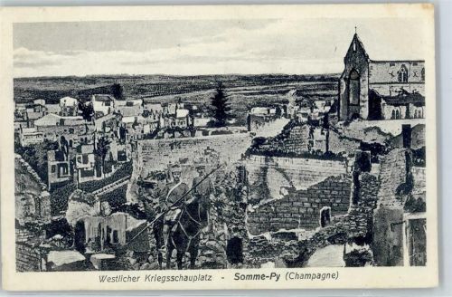 Sommepy-Tahure 1915 Westlicher Kriegsschauplatz