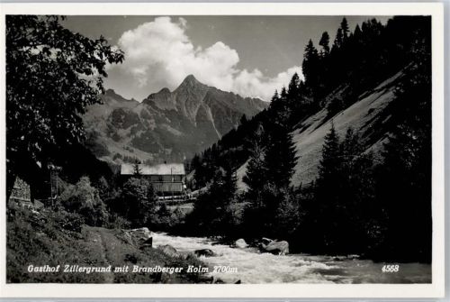 Mayrhofen Gasthaus Zillergrund mit Brandberger Kolm