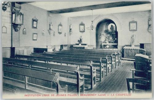 Beaugency Institution Libre de Jeunes Filles La Chapelle