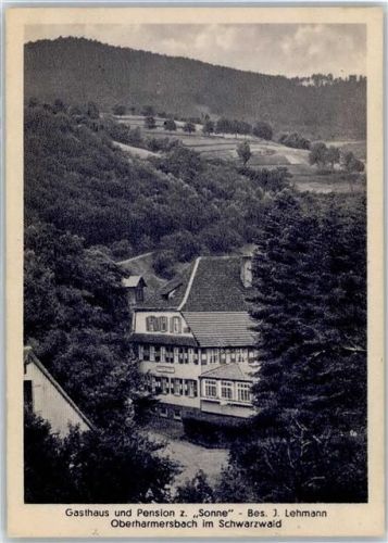Oberharmersbach Gasthaus Pension zur Sonne