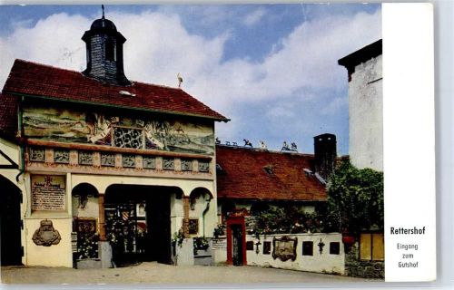 65779 W6233 Rettershof , Taunus - Rettershof Eingang zum Gutshof