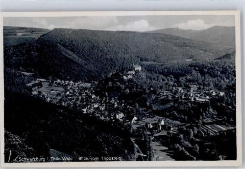 Schwarzburg Blick vom Trippstein