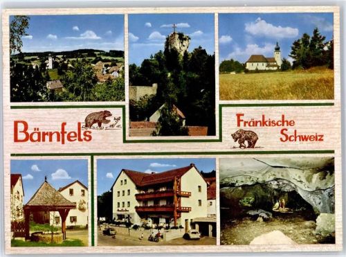 Bärnfels Gasthaus Pension Drei Linden Kirche Brunnen