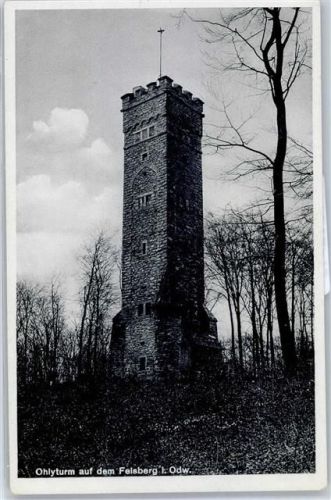 64686 W6147 Felsberg - Ohlyturm