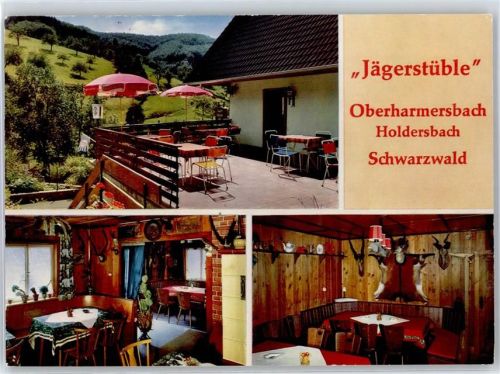 77784 W7617 Oberharmersbach - Gasthaus Jägerstüble