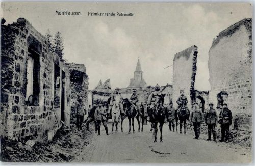 Montfaucon Heimkehrende Patrouille