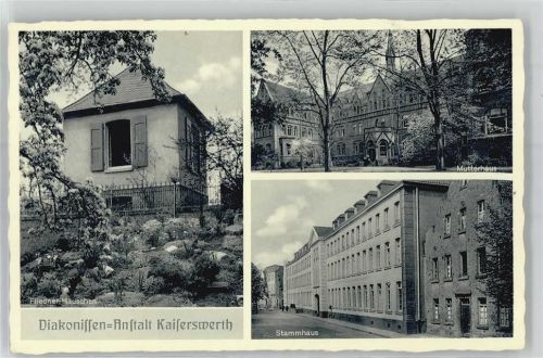 Kaiserswerth Diakonissen Anstalt Fliedner Häuschen Stammhaus Mutterhaus