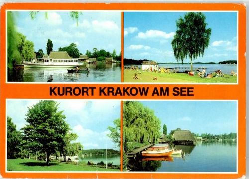 Krakow Badestrand Promenade See