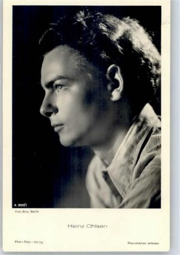 Ohlsen, Heinz Filmschauspieler Foto AK