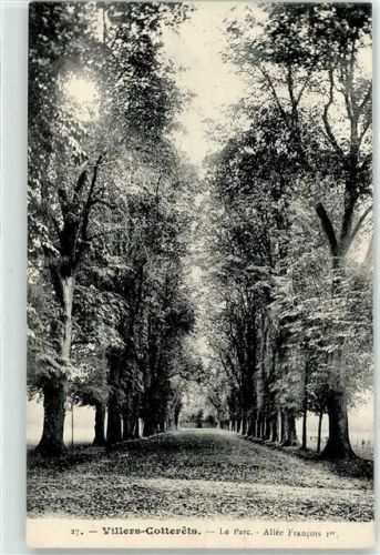 Villers-Cotterets Park Allee Francois 1er
