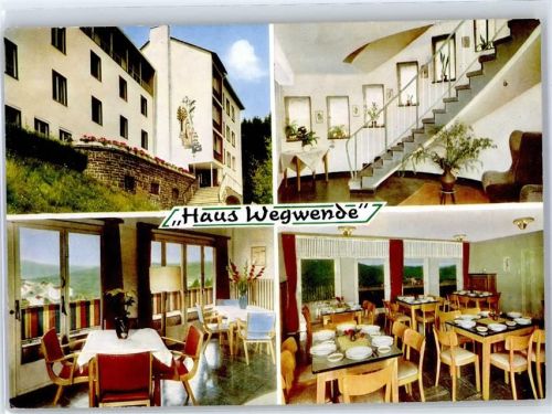 58791 W5980 Werdohl - Gasthaus Pension Haus Wegwende