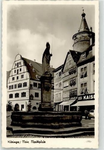 Kitzingen Marktplatz Brunnen Handlung