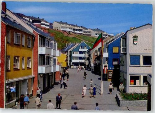 Helgoland Fußgängerzone Lung Wai
