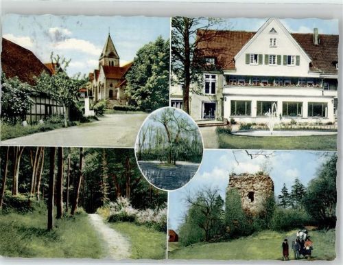 Holzhausen Dorfstrasse Kirche Gasthaus