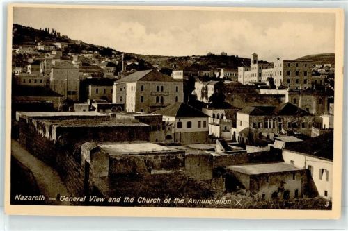 Nazareth Ansicht mit Verkündigungskirche