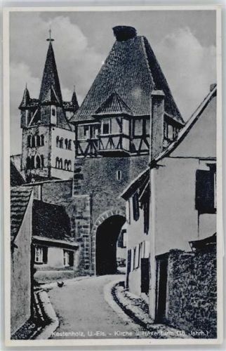 Chatenois Kirche Hexenturm
