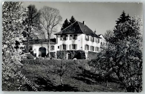 Bürgeln 1951 Gasthaus Schloss Bürgeln