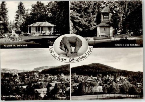 Bärenfels Kurpark Steinbock Glocken des Friedens