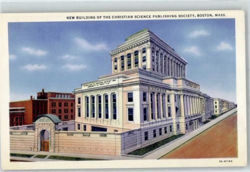 Boston New Building of the Christian Sciene Publishing Society