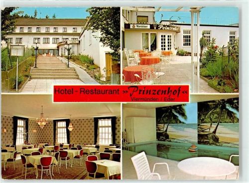Viermünden Hotel Gasthaus Prinzenhof Schwimmbad
