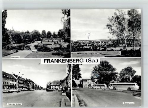 Frankenberg Omnibus Volkspark Platz der Einheit